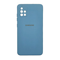 Чехол на Samsung A51 Fashion Case гель Голубой