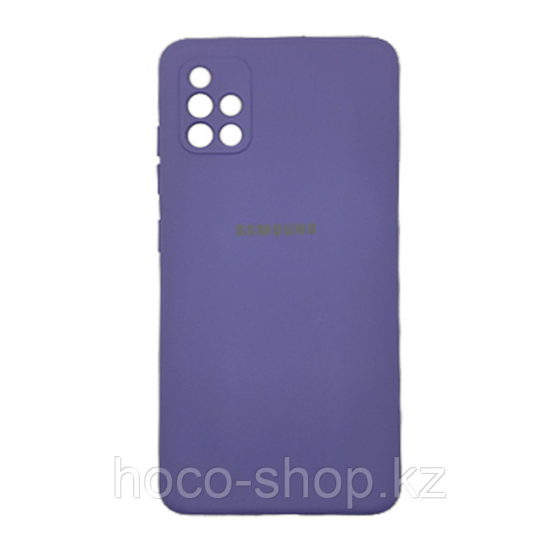 Чехол на Samsung A51 Fashion Case гель Фиолетовый
