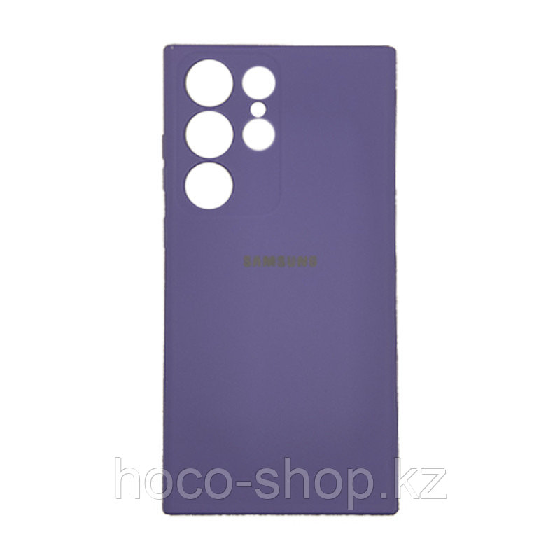 Чехол на Samsung S23Ultra гель Фиолетовый
