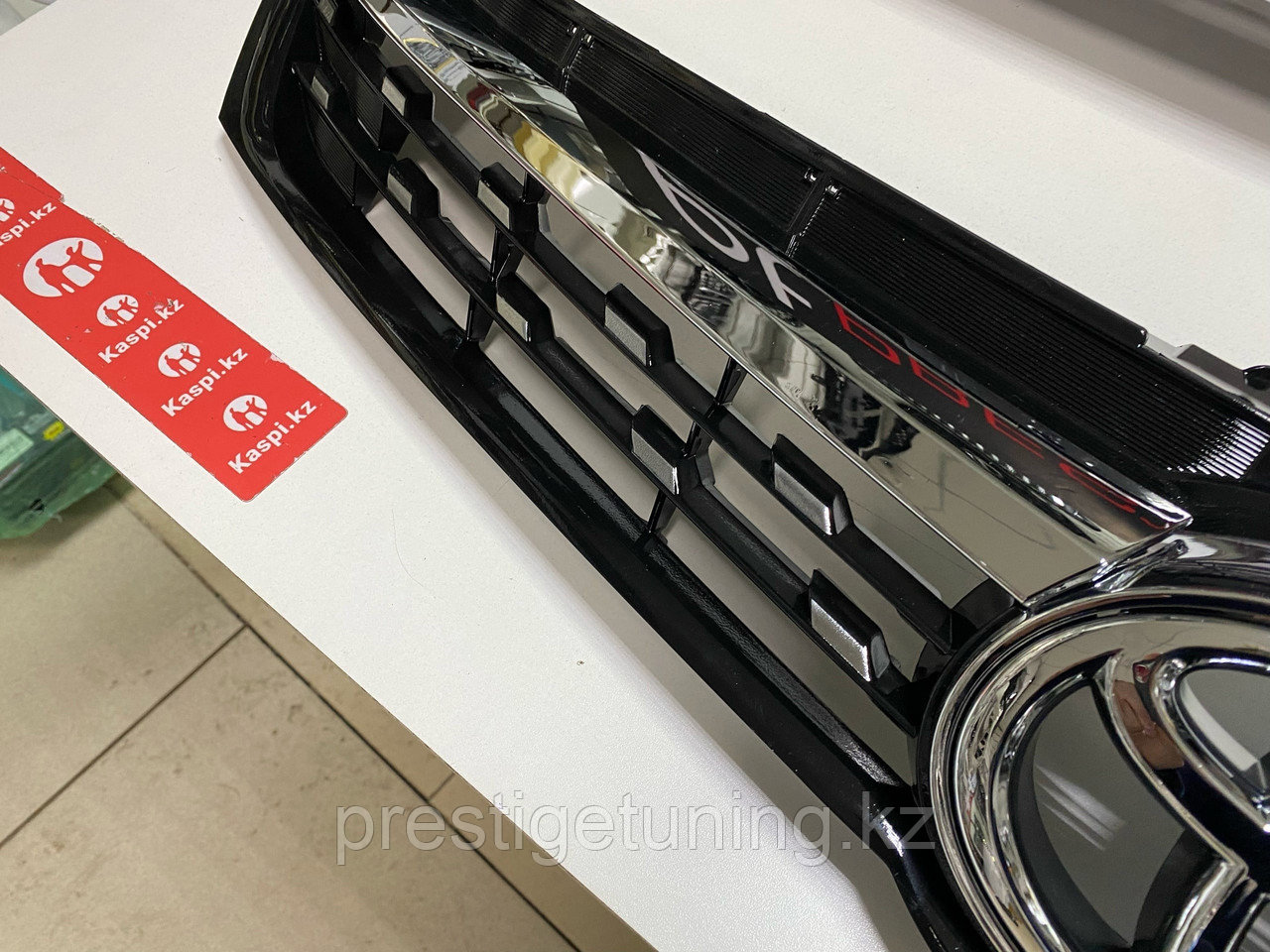 Решетки комплект на Camry V55 2014-17 с хромом EXCLUSIVE - фото 6 - id-p106533461