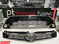 Решетки комплект на Camry V55 2014-17 с хромом EXCLUSIVE