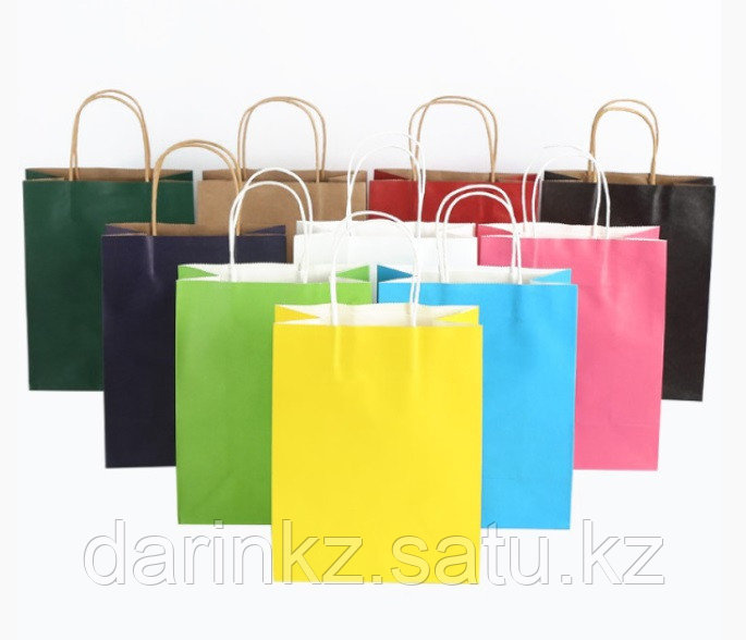 Подарочные пакеты в ассортименте 32X26 см