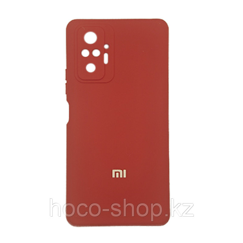 Чехол на Xiaomi Mi Note 10 Pro Original Silicone Case Красный