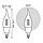 Лампа Gauss Smart Home Filament СF35 4,5W 495lm 2700К E14 диммируемая LED 1/10/40, фото 10