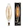 Лампа Gauss Filament BT120 8W 620lm 2400К Е27 golden flexible LED 1/10, фото 2