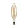 Лампа Gauss Filament BT120 8W 620lm 2400К Е27 golden flexible LED 1/10, фото 4