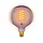 Лампа Gauss Filament G125 5W 190lm 1800К Е27 pink flexible LED 1/10, фото 4