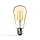 Лампа Gauss Filament ST64 6W 620lm 2400К Е27 golden диммируемая LED 1/10/40, фото 2