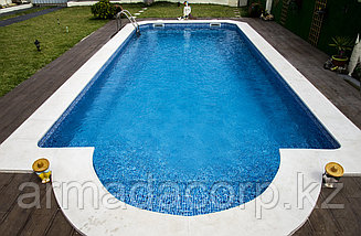 ПВХ лайнер для бассейна Haogenplast SNAPIR NG BLUE, фото 2