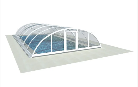 Павильон для бассейна из поликарбоната ULTRACLASSIC 4, Монолитный поликарбонат, фото 2