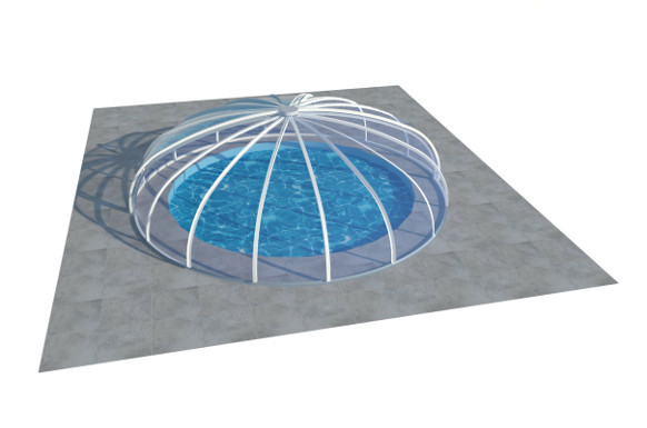 Павильон для бассейна из сотового поликарбоната SOFIA 6