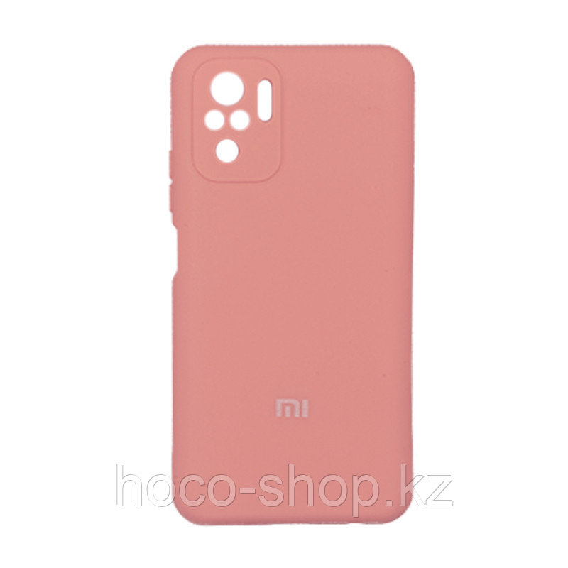 Чехол на Xiaomi Mi Note10\10S Original Silicone Case Светло-Розовый