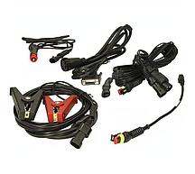 TEXA Комплект питающих кабелей и адаптеры для грузовых авто, сельхоз и спецтехники