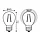 Лампа Gauss Filament Шар 5W 450lm 4100К Е27 LED 1/10/50, фото 7