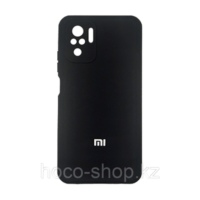 Чехол на Xiaomi Mi Note 10\10S Original Silicone Case Чёрный