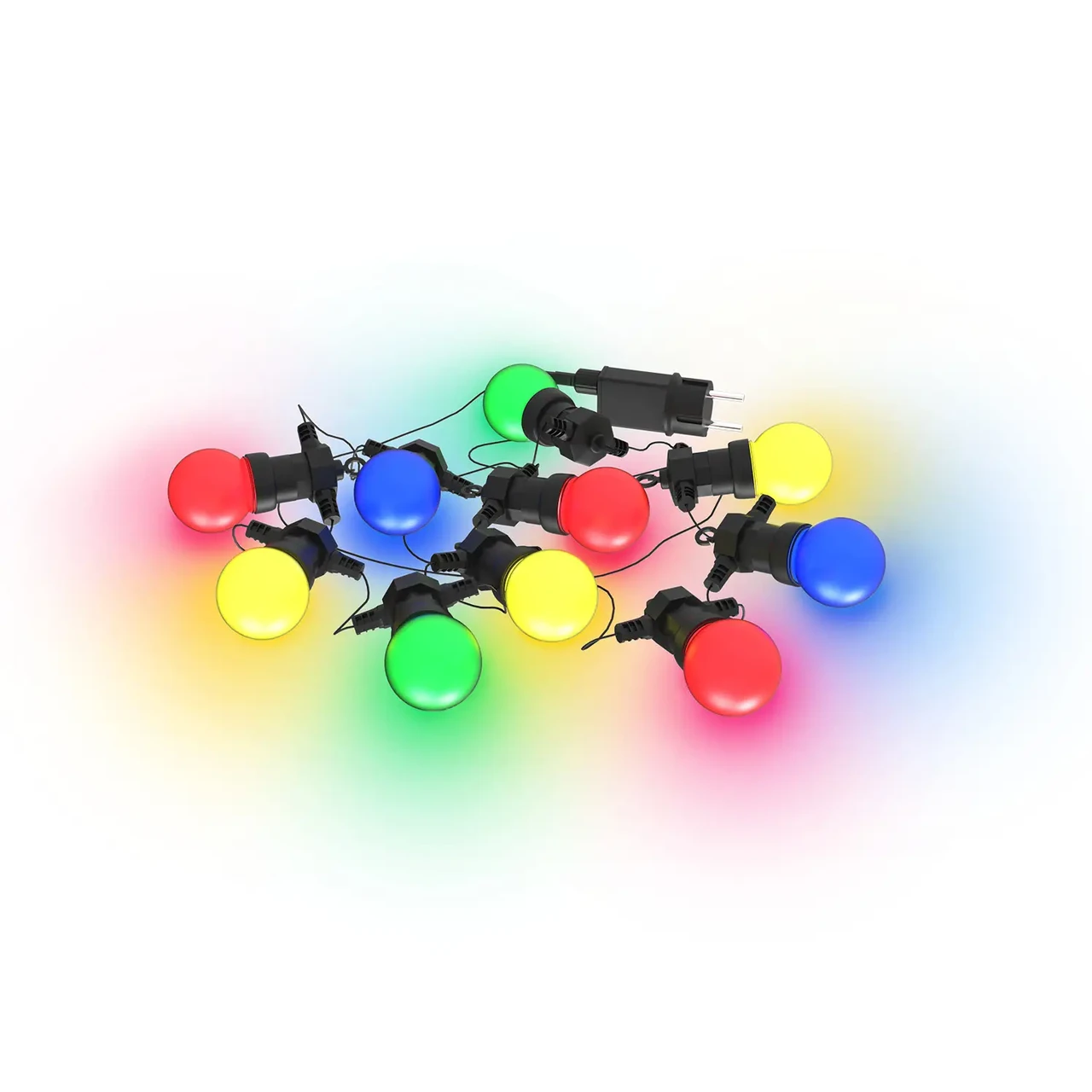 Гирлянда светодиодная "Белт Лайт" Gauss серия Holiday, 10 ламп, 7,7 м, IP44, мультицвет, 1/6, фото 1