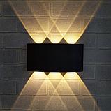 Фасадный светильник, декоративный на 3 линзы, 6 вт, фото 2