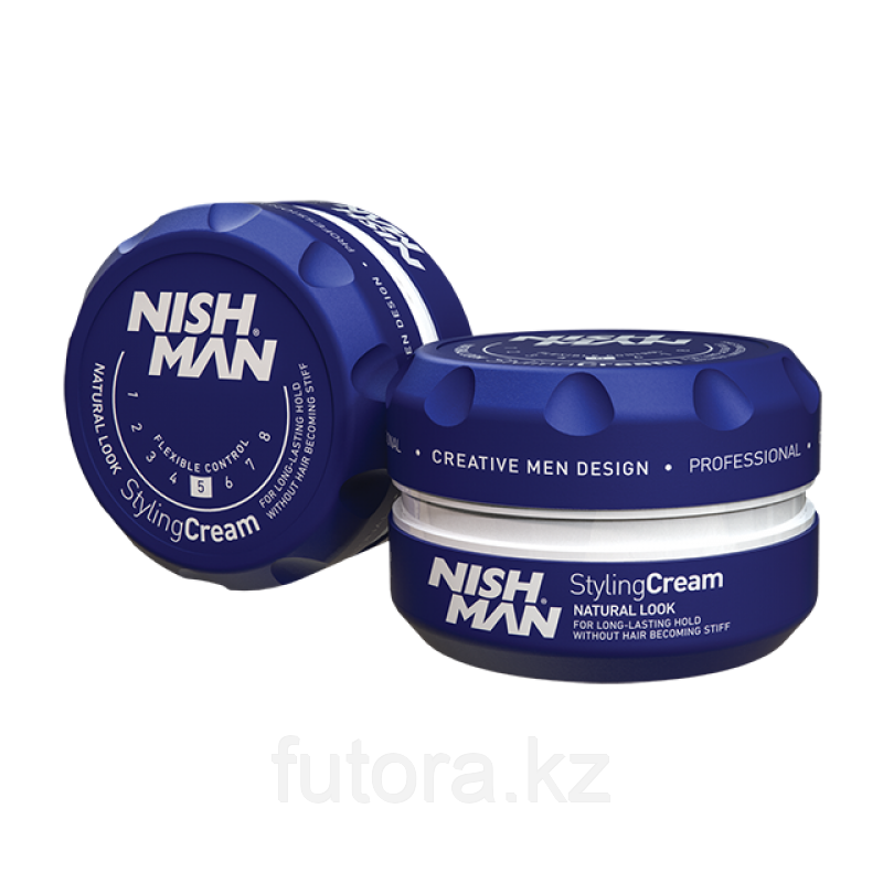 Крем для укладки "NISHMAN Styling Cream - 5" средней фиксации, для тонких и слабых волос.