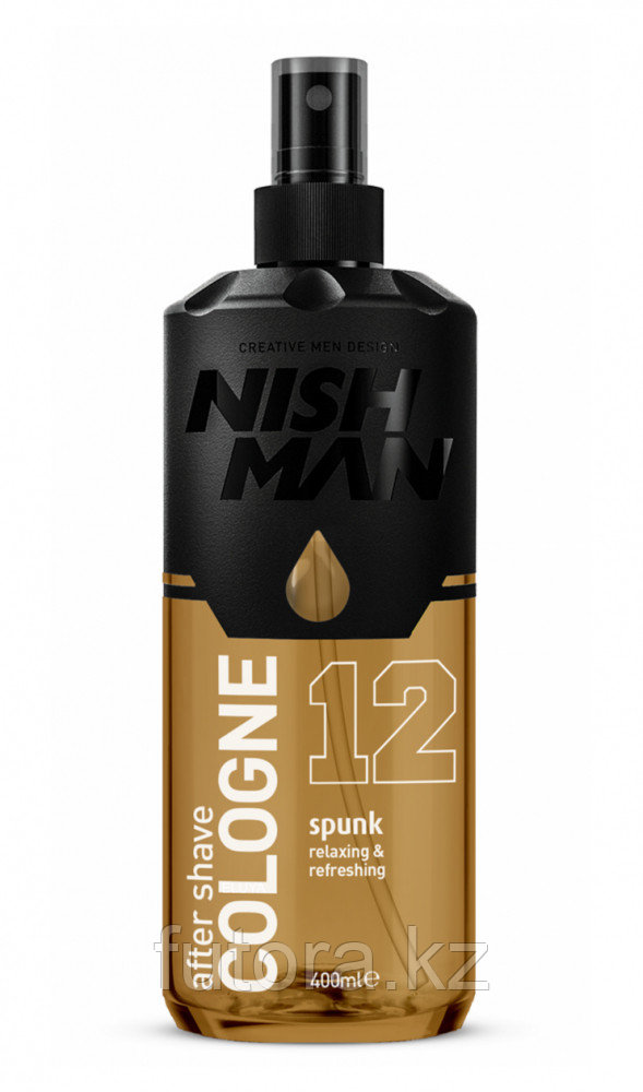 Одеколон после бритья "NISHMAN Cologne - 12 Spacex" для жирной и нормальной кожи.