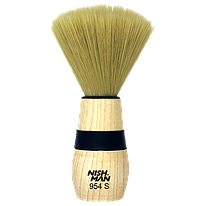Смётка для волос "NISHMAN Neck Brush - 954S" деревянная.