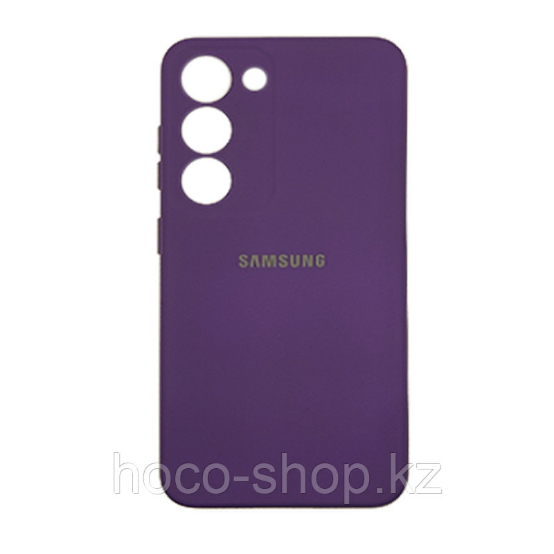 Чехол на Samsung S23 гель Светло-Фиолетовый