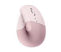 Logitech 910-006478 Мышь Lift Bluetooth Vertical Ergonomic Mouse ROSE/DARK ROSE