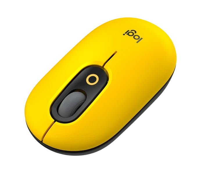 Logitech 910-006546 Мышь беспроводная POP Bluetooth Mouse BLAST-YELLOW - фото 1 - id-p106551846