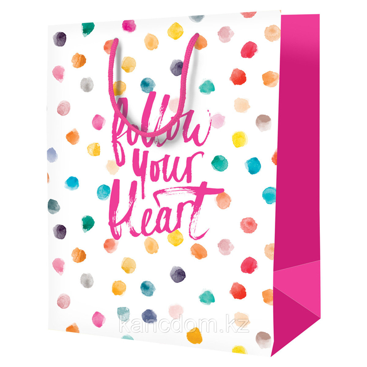 Пакет подарочный 33*42*12см ArtSpace "Follow your heart", L_46218