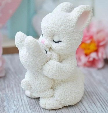 Шоколадная фигурка "Мама кролик" - фото 1 - id-p106552068
