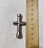 Торцевой шестигранный крестовой мини ключ для винтов и гаек 4 мм/ 5 мм/ 5,5 мм/ 7 мм, фото 6