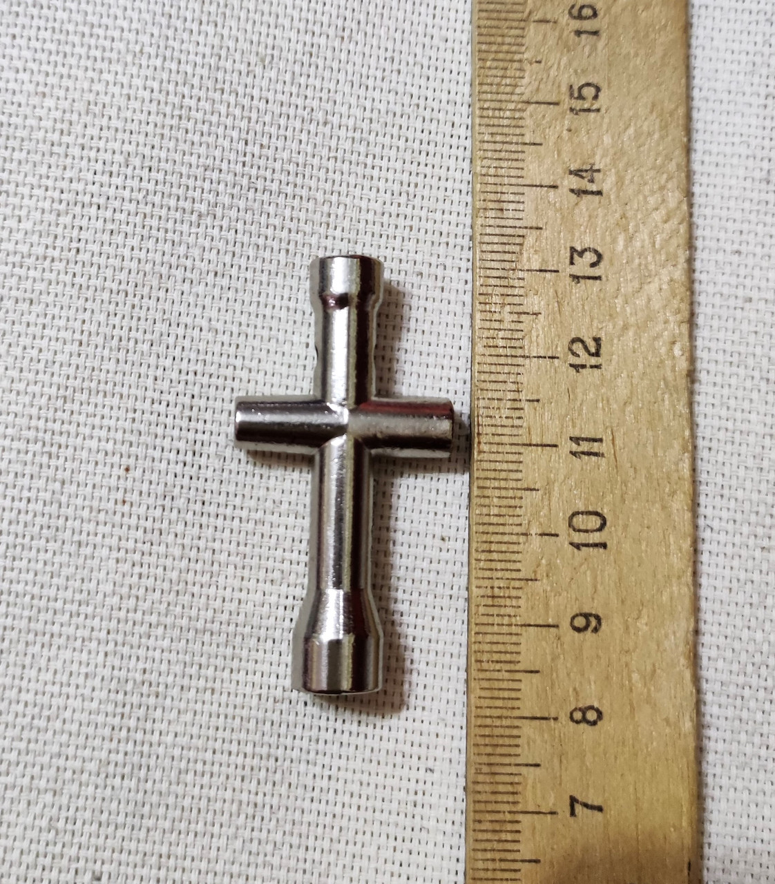 Торцевой шестигранный крестовой мини ключ для винтов и гаек 4 мм/ 5 мм/ 5,5 мм/ 7 мм - фото 6 - id-p106552314