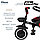 Детский трехколесный велосипед Pituso Elite Plus Red Maroon, фото 10