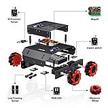 Образовательный робототехнический набор Makeblock mBot Mega Robot Car Kit с колесами Mecanum, фото 3