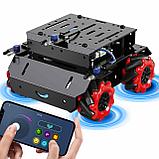 Образовательный робототехнический набор Makeblock mBot Mega Robot Car Kit с колесами Mecanum, фото 2
