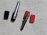 Зажим Крокодил 33 мм (красный + чёрный) комплект для мультиметра и проводов, фото 8