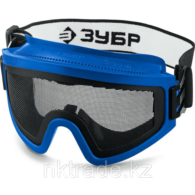 Защитные очки ПАНОРАМА СЕТКА ЗУБР экран из стальной сетки (110234) - фото 5 - id-p48986127