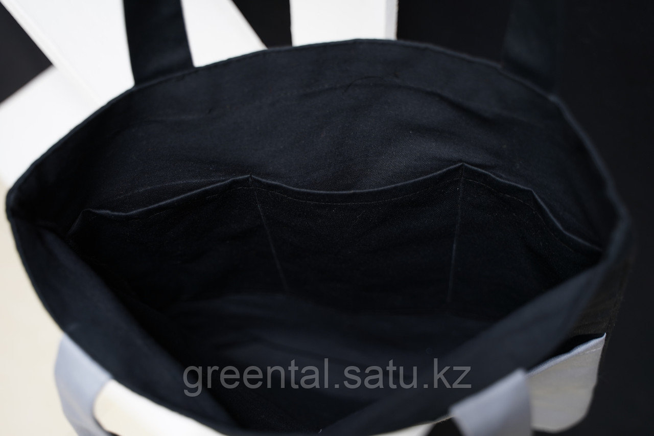 Сумки черные твил с карманами GREENTAL - фото 4 - id-p106554279
