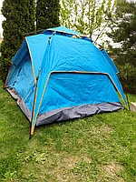 Палатка туристическая JJ-003 синяя