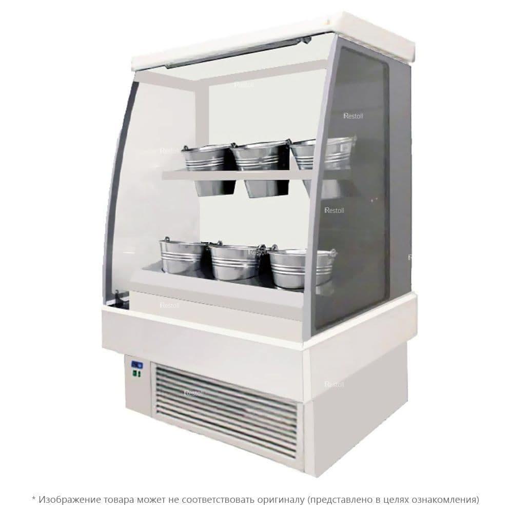 Горка холодильная для цветов ES-SYSTEM K RCS SCORPION 02 MINI FL 0,9 белая ..+3/+8 °C