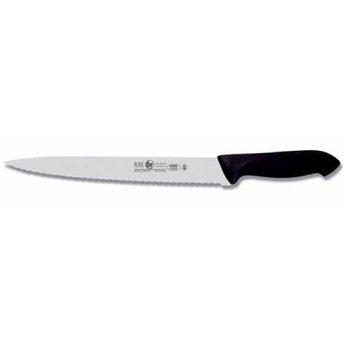 Нож для мяса с волнистым лезвием Icel Horeca Prime 28100.HR64000.250 25 см, черный
