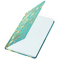 Ежедневник недатированный с резинкой А5 (145х203 мм), BRAUBERG, твердый, фольга, 128 л., "Almond", фото 3