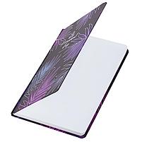 Ежедневник недатированный с резинкой А5 (145х203 мм), BRAUBERG, твердый, фольга, 128 л., "Tropical", фото 3