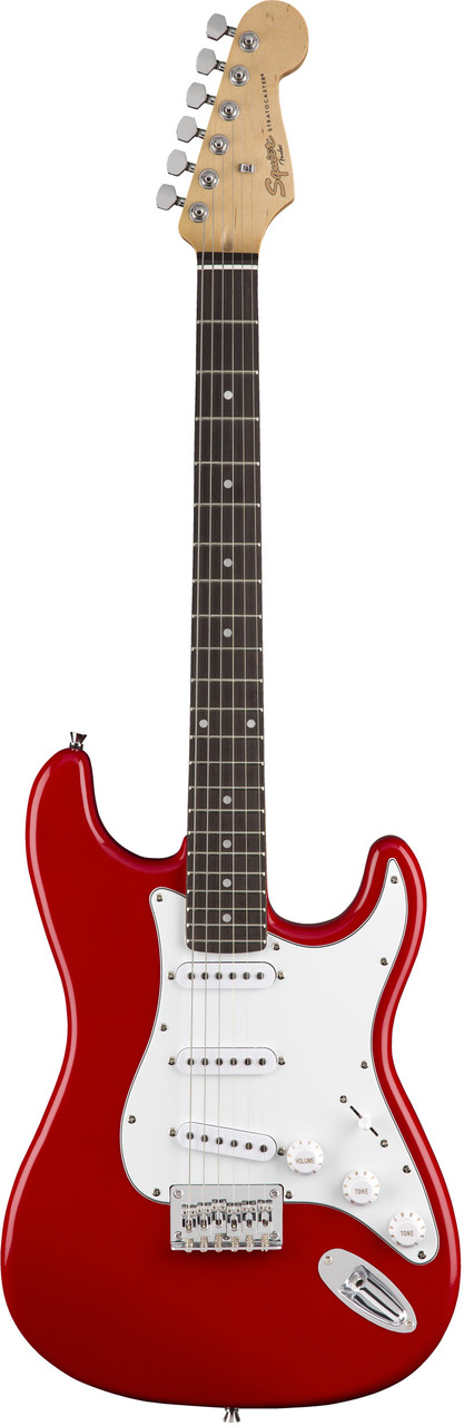 Электрогитара FENDER SQUIER MM STRATOCASTER HARD TAIL RED - фото 1 - id-p102369931