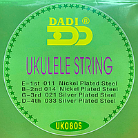 DADI UK080S металл укулеле жіптері