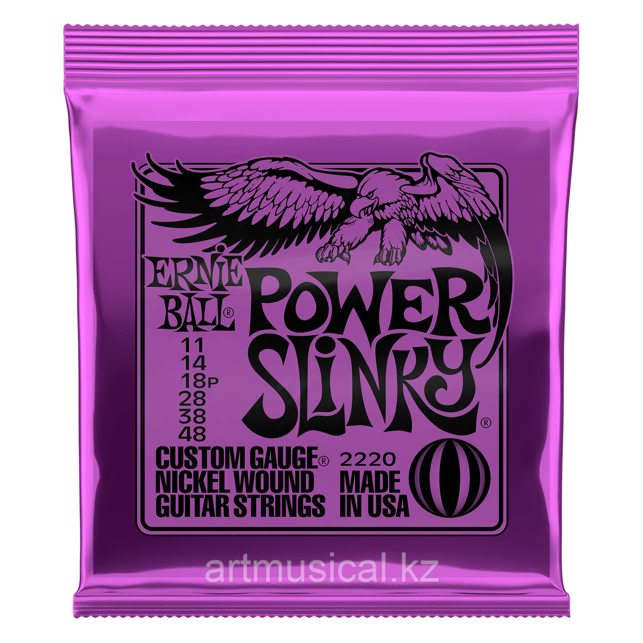 Струны для электрогитары Ernie Ball 11-48 Nickel 2220