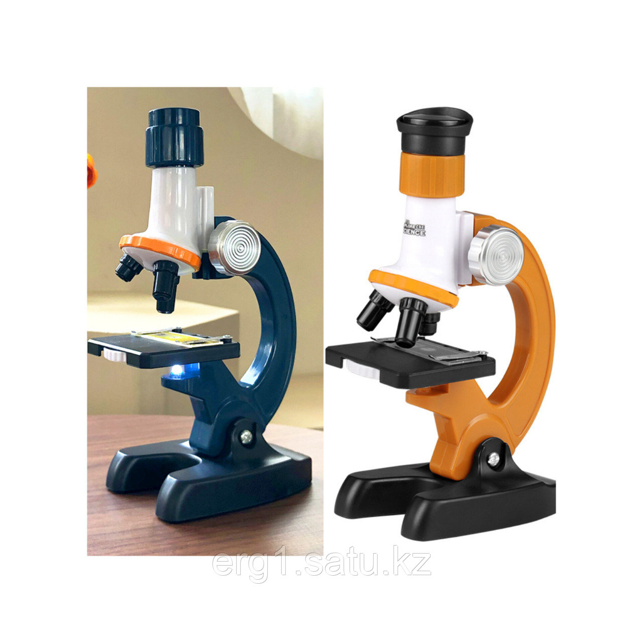 Детский микроскоп увеличение 1200Х - фото 1 - id-p106556633