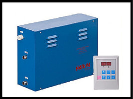 Парогенератор для хамама Hariya Steam21 c индикаторным пультом управления (мощность=21 кВт, объем=14-23 м3)