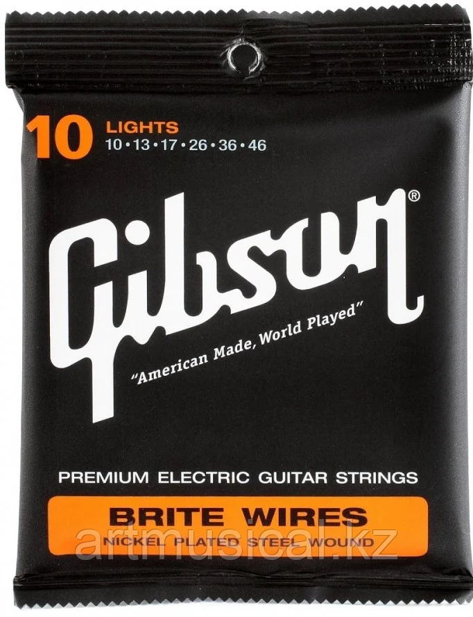 Струны для электрогитары Gibson SEG-700L Brite Wires 10-46