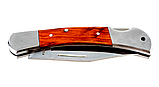 Нож туристический складной STAYER с деревянными вставками, большой (47620-2_z01), фото 3