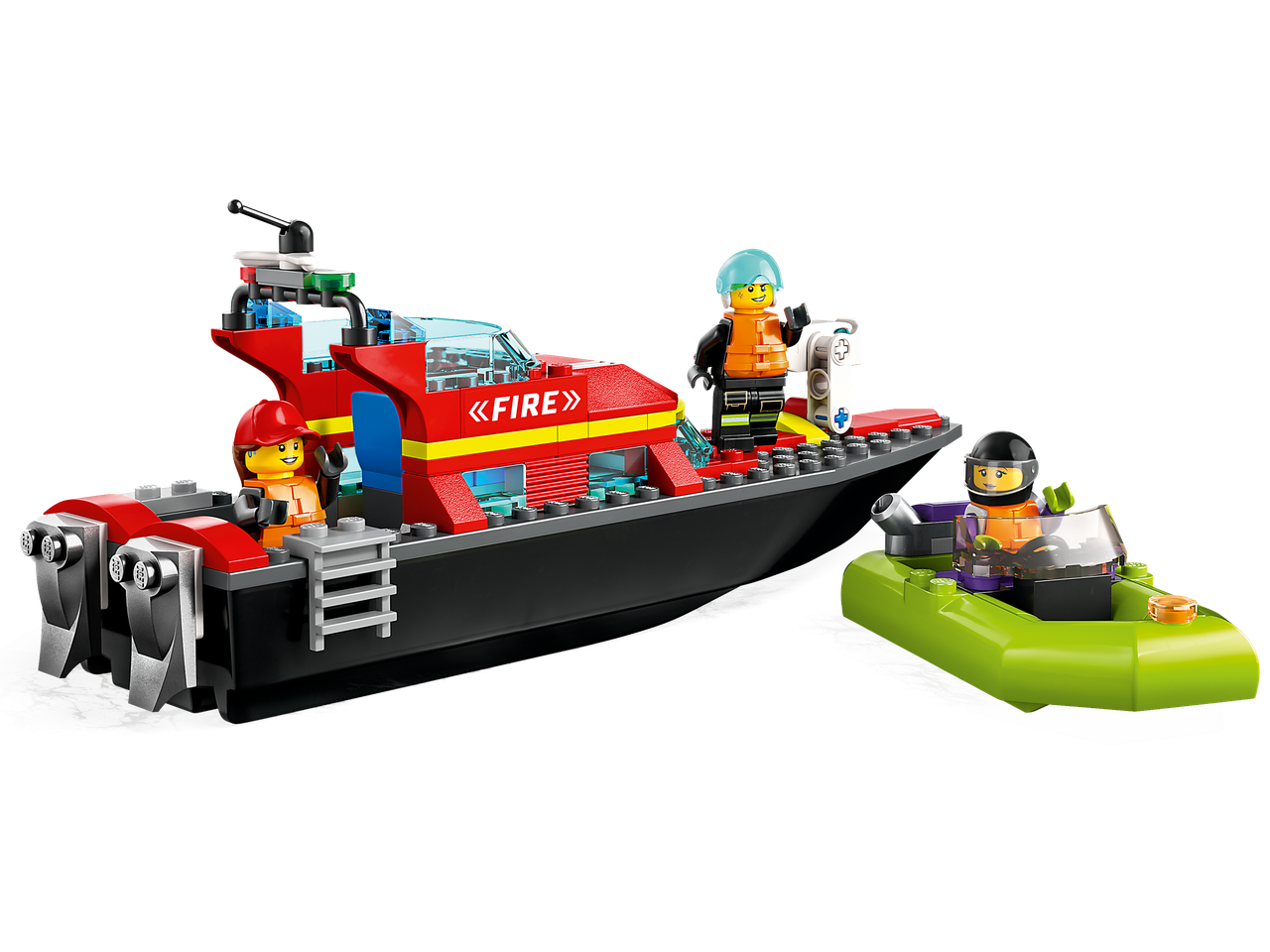 LEGO: Пожарно-спасательная лодка CITY 60373 - фото 3 - id-p106557296